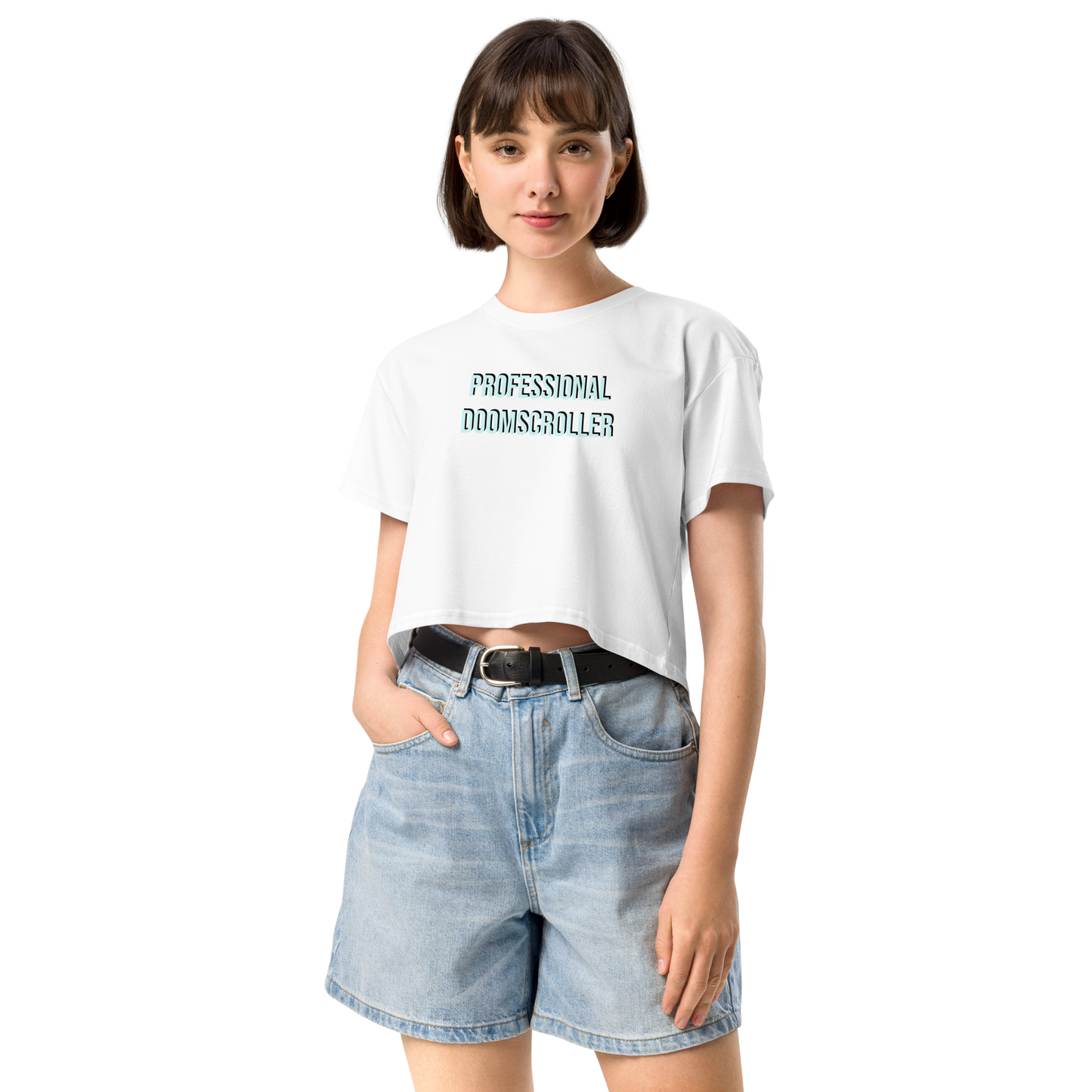 Professional DoomScroller Women’s crop top.