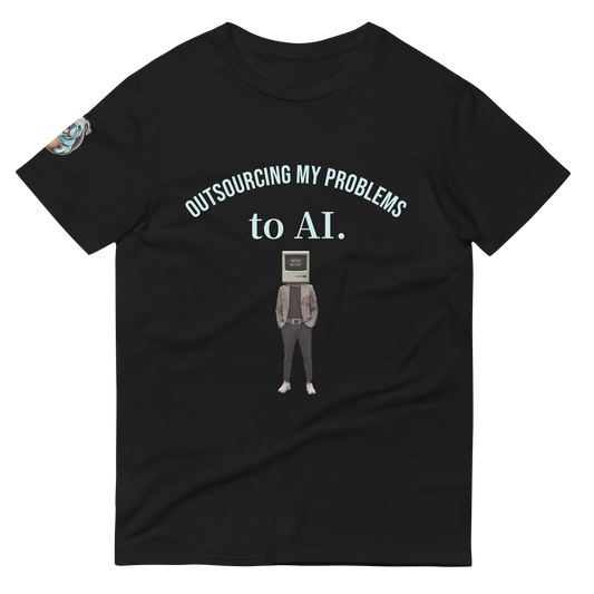 Caffeinated Bulldog Short-Sleeve T-Shirt.
