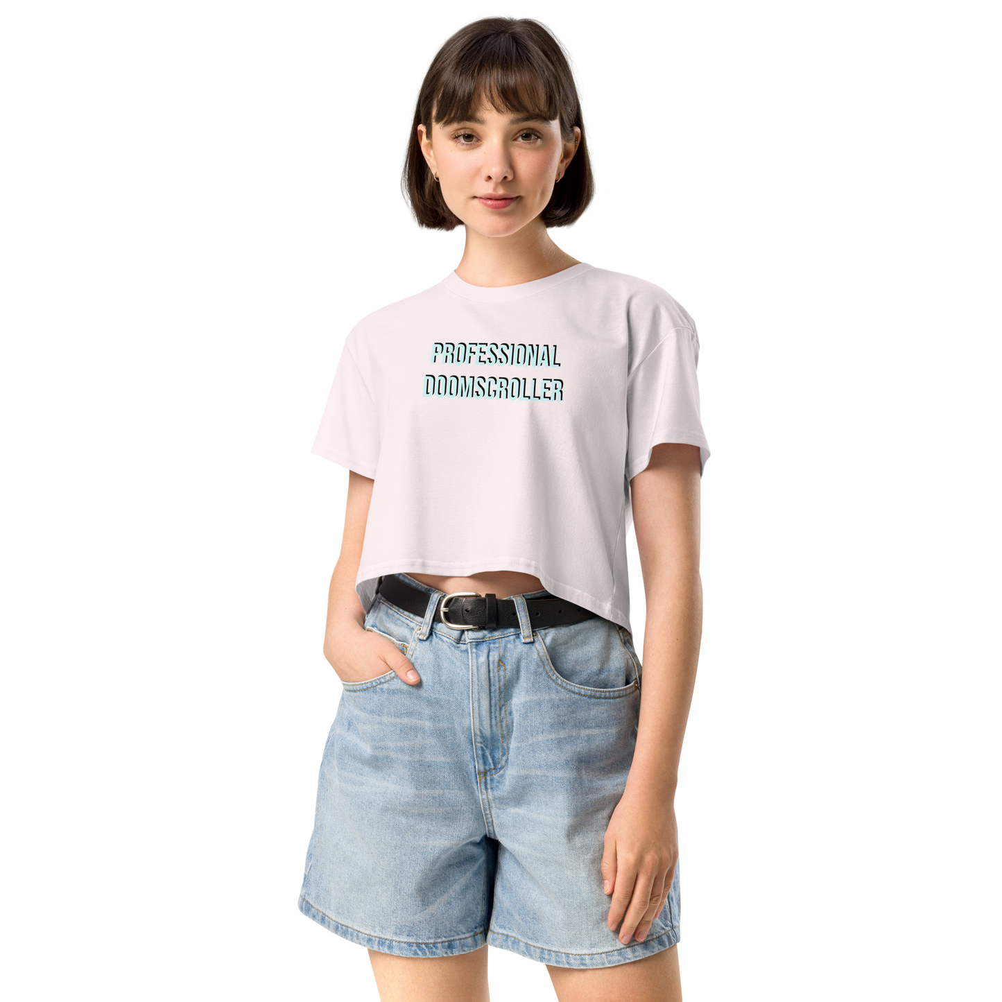 Professional DoomScroller Women’s crop top.