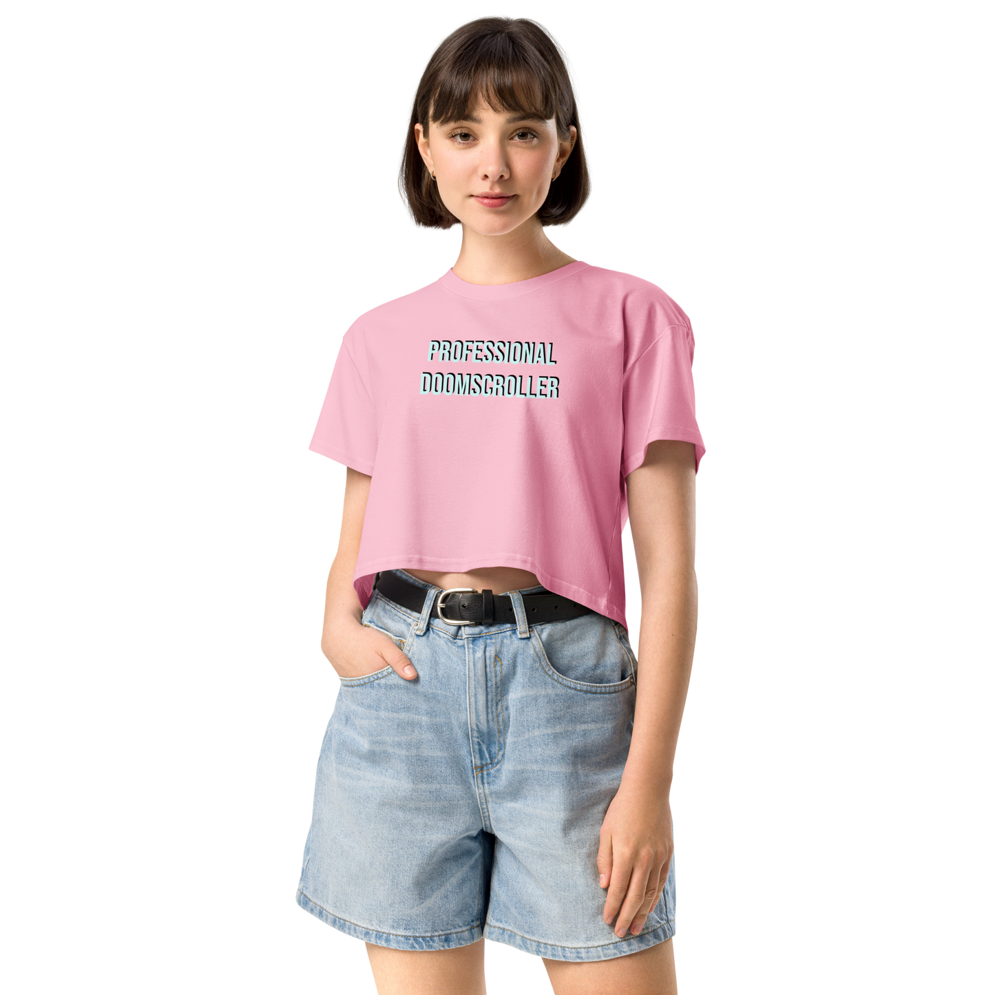 Professional DoomScroller Women’s crop top.