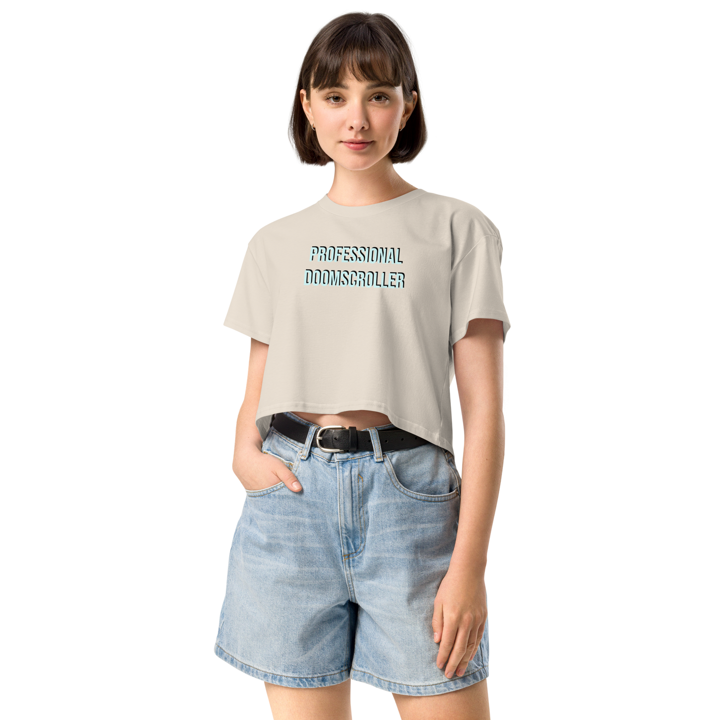 Professional DoomScroller Women’s crop top.