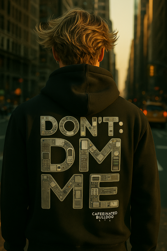 DON'T DM ME | Premium Champion Hoodie