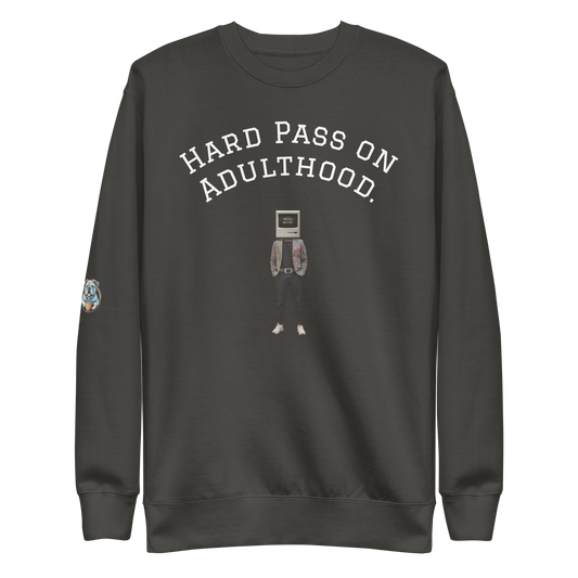 Caffeinated Bulldog Premium Sweatshirt.